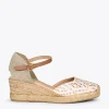 MiMaO ShopOnline JAVEA – Espadrilles Compensées En Raphia OS 22