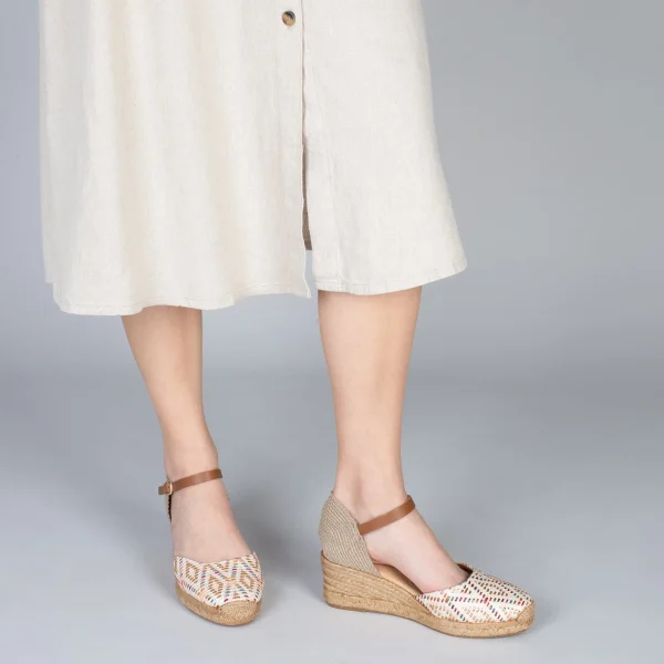 MiMaO ShopOnline JAVEA – Espadrilles Compensées En Raphia OS 7