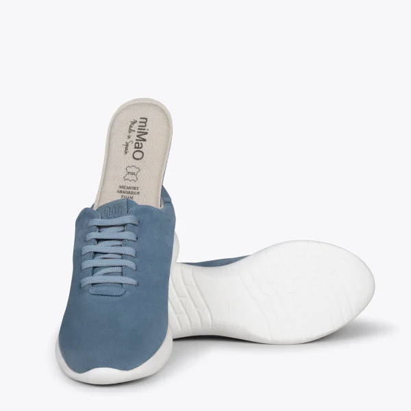 MiMaO ShopOnline WALK – Baskets Confortables Pour Femme JEANS 6