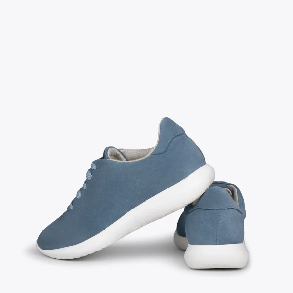 MiMaO ShopOnline WALK – Baskets Confortables Pour Femme JEANS 4