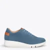 MiMaO ShopOnline FLY – Chaussures Décontractées à Talon Compensé JEANS 20