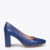 MiMaO ShopOnline URBAN SOIRÉE – Chaussures à Talon Haut En Cuir Nappa BLEU 23