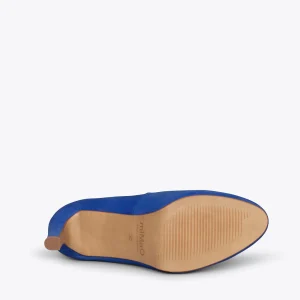 MiMaO ShopOnline PLATEFORME – Escarpins à Talon Haut Et Plateforme BLEU ROI 17