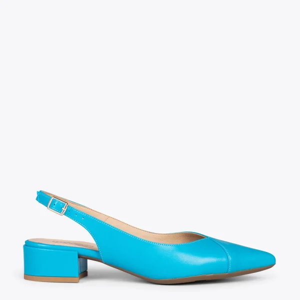 MiMaO ShopOnline HEAVEN – Slingback à Bout Fin BLEU 1