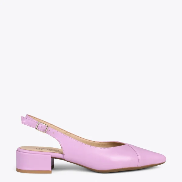 MiMaO ShopOnline HEAVEN – Slingback à Bout Fin LAVANDE 1
