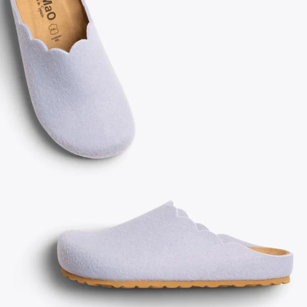 MiMaO ShopOnline SWEET HOME – Pantoufles Pour Femme LILAS 3
