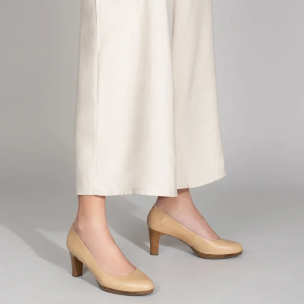 MiMaO ShopOnline VOL – Chaussures BEIGE à Talon Et Plateforme 7