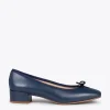 MiMaO ShopOnline OPÉRA – Ballerines à Talon BLEU MARINE 25