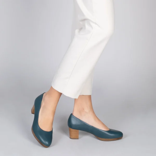 MiMaO ShopOnline VOL S – Chaussures à Talon Et Plateforme BLEU MARINE 7