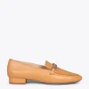 MiMaO ShopOnline CHAIN – Mocassins En Cuir Pour Femme CAMEL 25
