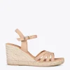 MiMaO ShopOnline HOYAMBRE – Sandales à Talon Compensé En Jute NUDE 20