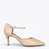 MiMaO ShopOnline DONNA – Chaussures De Soirée Confortables à Talon BEIGE 25