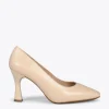 MiMaO ShopOnline URBAN GLAM CARRÉ – Chaussures à Talon évasé BEIGE 25
