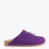 MiMaO ShopOnline SWEET DREAMS – Pantoufles à Noeud VIOLET 20