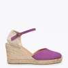 MiMaO ShopOnline NERJA – Espadrilles à Talon Haut VIOLET 22