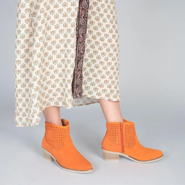 MiMaO ShopOnline HOUSTON –Bottines Western ORANGE 7