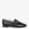 MiMaO ShopOnline CHAIN – Mocassins En Cuir Pour Femme NOIR 25