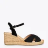 MiMaO ShopOnline CALPE – Espadrilles Artisanales à Lanières Et Boucle NOIR 22