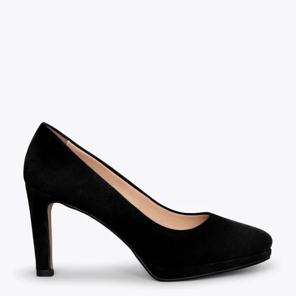 MiMaO ShopOnline PLATEFORME – Escarpins à Talon Haut Et Plateforme NOIR 1