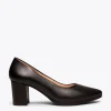 MiMaO ShopOnline URBAN S SOIRÉE – Chaussures à Talon Moyen En Cuir Nappa NOIR 22