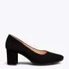 MiMaO ShopOnline URBAN S – Chaussures à Talon Moyen En Daim NOIR 25