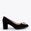 MiMaO ShopOnline URBAN S BIJOU – Chaussures à Talon Strass NOIR 25