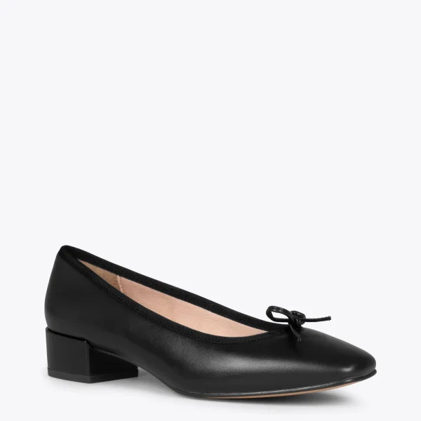 MiMaO ShopOnline OPÉRA – Ballerines à Talon NOIR 5