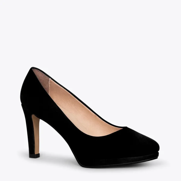 MiMaO ShopOnline PLATEFORME – Escarpins à Talon Haut Et Plateforme NOIR 5