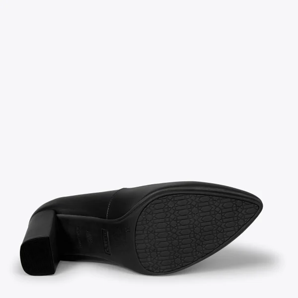 MiMaO ShopOnline URBAN SOIRÉE – Chaussures à Talon Haut En Cuir Nappa NOIR 6
