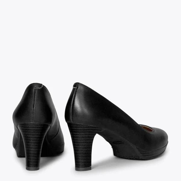 MiMaO ShopOnline VOL – Chaussures NOIR à Talon Et Plateforme 4