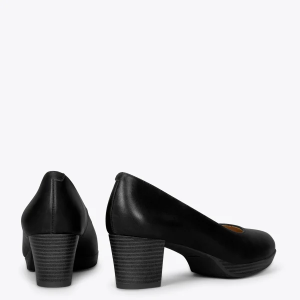 MiMaO ShopOnline VOL S – Chaussures à Talon Et Plateforme NOIR 4