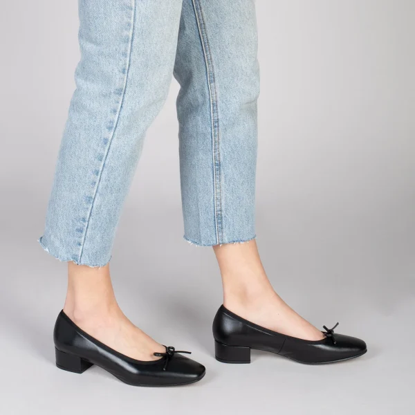 MiMaO ShopOnline OPÉRA – Ballerines à Talon NOIR 7