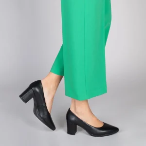 MiMaO ShopOnline URBAN S SOIRÉE – Chaussures à Talon Moyen En Cuir Nappa NOIR 19