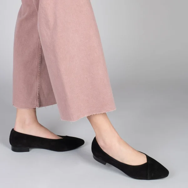 MiMaO ShopOnline MARIE – Chaussures à Talon Bas Et Bout Fin NOIR 7