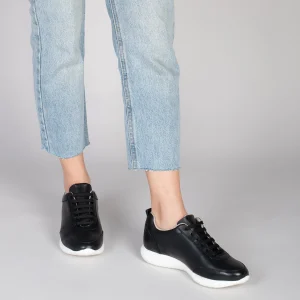 MiMaO ShopOnline MIAMI – Baskets En Cuir Nappa à Lacets NOIR 19