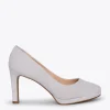 MiMaO ShopOnline PLATEFORME – Escarpins à Talon Haut Et Plateforme GRIS 25