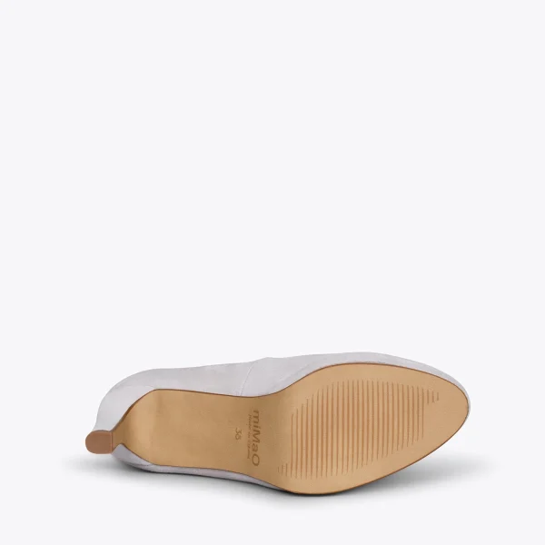 MiMaO ShopOnline PLATEFORME – Escarpins à Talon Haut Et Plateforme GRIS 6