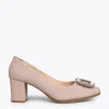 MiMaO ShopOnline URBAN S BIJOU – Chaussures à Talon Strass NUDE 25
