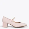 MiMaO ShopOnline BELLA – Babies à Talon Et Bout Carré NUDE 23