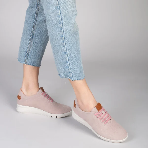 MiMaO ShopOnline FLY – Chaussures Décontractées à Talon Compensé NUDE 7