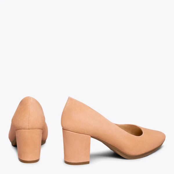 MiMaO ShopOnline URBAN S – Chaussures à Talon Moyen En Daim TERRE 4