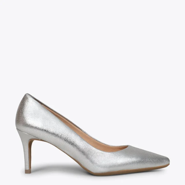 MiMaO ShopOnline STILETTO – Chaussures à Talon Aiguille ARGENTÉ Métallisé 1