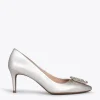 MiMaO ShopOnline ELLA – Chaussures à Talon Aiguille Avec Strass GRIS PERLE 25