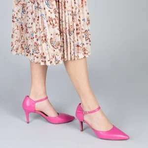MiMaO ShopOnline DONNA – Chaussures De Soirée Confortables à Talon FUCHSIA 19