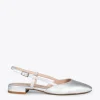 MiMaO ShopOnline BRUNCH – Chaussures à Talon Bas Et Bride Arrière ARGENTÉ 23
