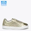 MiMaO ShopOnline BREATHE – Baskets En Cuir Nappa Ajouré DORÉ 23