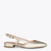 MiMaO ShopOnline BRUNCH – Chaussures à Talon Bas Et Bride Arrière DORÉ 25