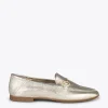 MiMaO ShopOnline STYLE – Mocassins En Cuir Avec Détail Métallique PLATINE 25