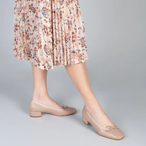 MiMaO ShopOnline OPÉRA – Ballerines à Talon NUDE 19