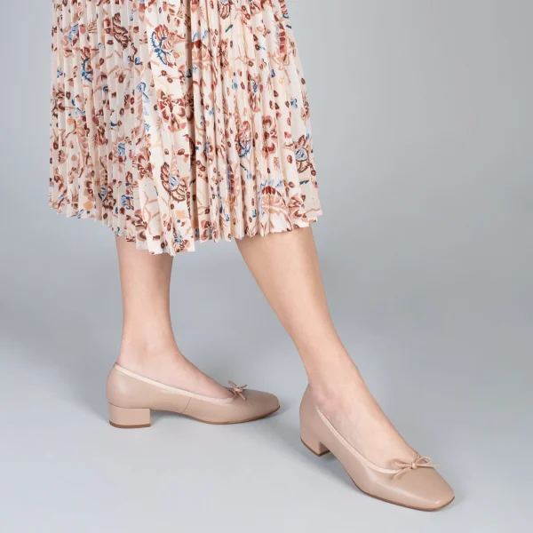 MiMaO ShopOnline OPÉRA – Ballerines à Talon NUDE 7